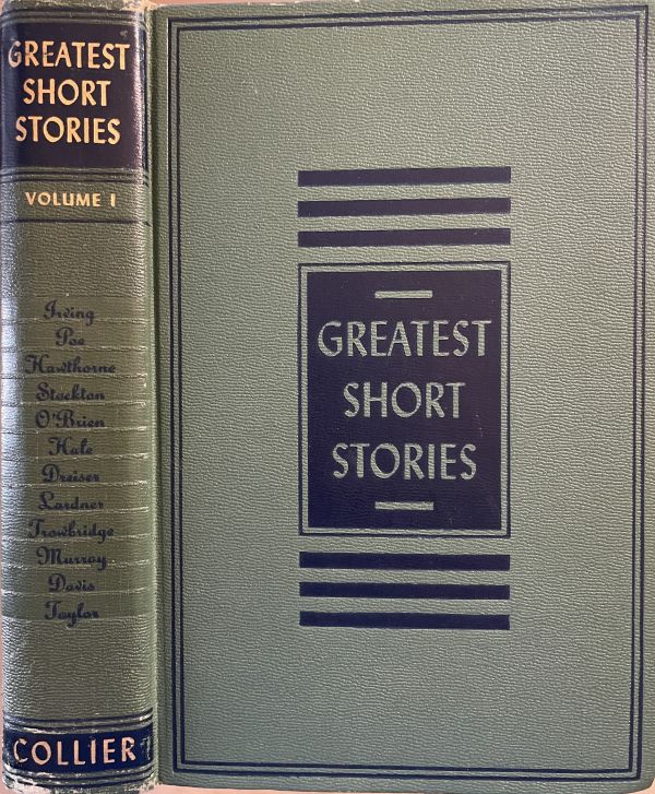 Greatest Short Stories, Vol. 1 - 1940 edition