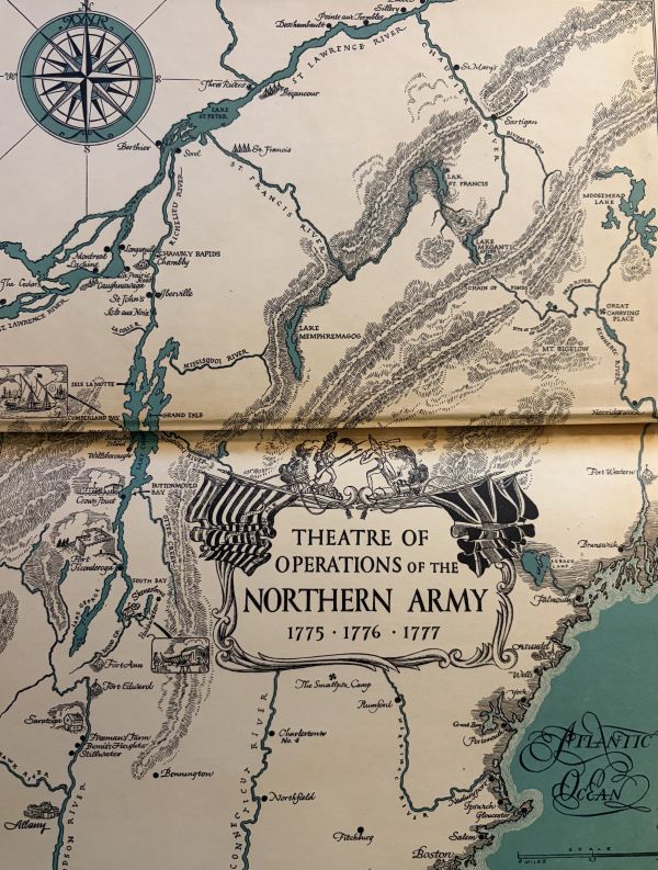 Illustration from 1947 edition of Rabble in Arms - Doubleday & Company